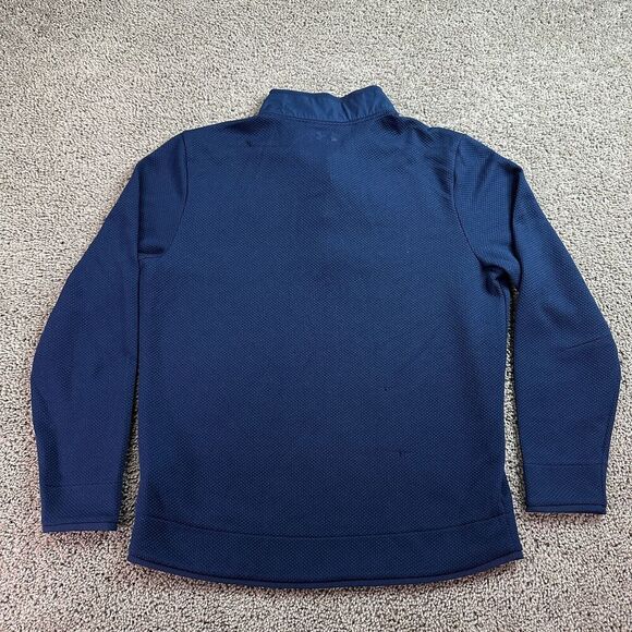 Under Armour Storm Sweater Mens Extra Large Blue Mock Neck Snap Collar READ - Picture 8 of 16